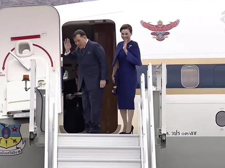 国王完成访问 返回泰国#今日泰国