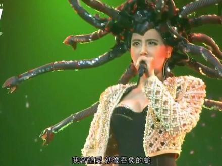 蔡依林演唱会《美杜莎》开场,瞬间点燃全场!#蔡依林