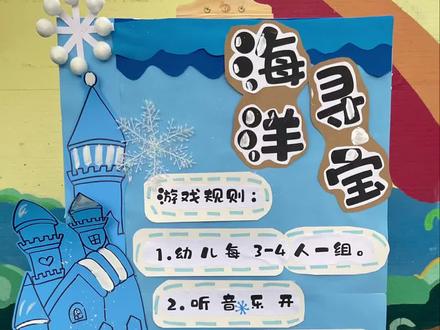 #幼儿园环创 #六一游戏规则展板 #中钢耐火幼儿园 快乐六一·童话王国漫游记 游园游戏规则展板
