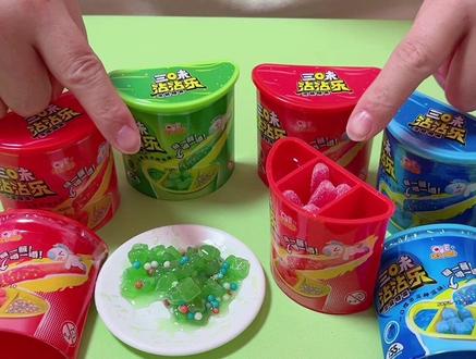 儿童三味蘸蘸乐 儿童趣味糖果#儿童糖果#趣味糖果