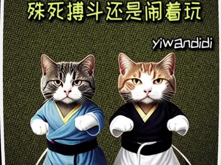 如何判断猫打架到底是殊死搏斗还是闹着玩 #新手养宠 #喵星人 #伊万弟弟 #猫咪 #猫打架