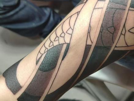 恩师占山先生的技法分析#占山刺青 #纹身贴防水 #纹身教学 #北京占山