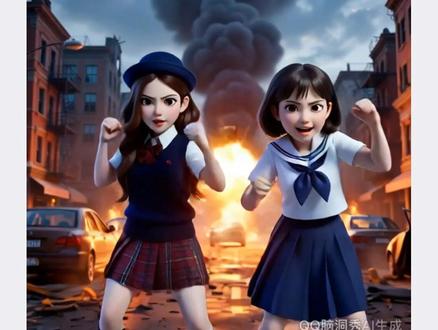 QQ 上线了新的 AI 功能:脑洞秀 快拉个QQ好友,开演!记得艾特鹅呀,本观众已就位~#QQ #QQ脑洞秀 #脑洞秀 #脑洞大开#AI