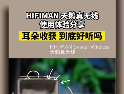 【使用体验】上手两周,为大家分享HIFIMAN海菲曼Svanar Wireless天鹅真无线使用体验,耳朵收获,到底好不好听?#蓝牙耳机 #hifiman