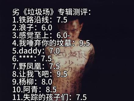 又一张被过度吹捧的专辑 我一人的感受或许很主观,这张给我的感觉是编的比yaka好(但是更偏爱yaka的原因是更凶狠更暴戾),但是听的太累了(和很多嘻哈的垂直听众聊到这张专辑得到的结果是一样的,并且这张的人声处理比yaka的jungle+还差,很艺术,很私人,很另类,情绪与概念也很好很到位,但是真的很难听。)这也可以让很多听众思考一个点:极繁主义=好吗?各式各样的采样与配器互相作用下这张的艺术价值固然大于周杰伦的叶惠美,但是单从收听来讲呢?真的可以实现所谓的言论----“可以铭记在华语音乐历史?这张专辑真的值得9分或者10分吗?用朋友的话来说:“元素虽然极繁主义但是走极简的和弦循环,稍微搞一两首还行 半数的都这样搞,给我感觉这张完完整整听下来歌曲之间没有什么调性听着很累。”#说唱 #嘻哈 #乐评 #udg #专辑测评