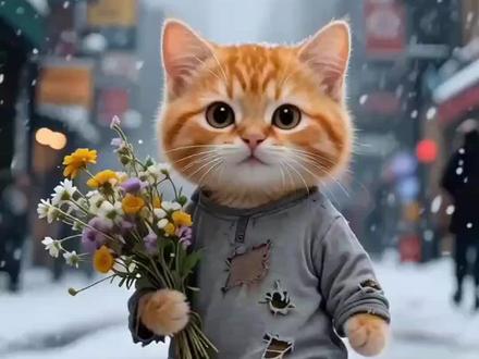 小橘猫也有生日愿望,愿每个生命都被温柔以待。🐱🎂 对他说一声生日快乐。#流浪猫救助 #橘猫 #生日快乐 #正能量 #萌宠出道计划