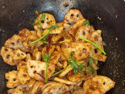 酥酥脆脆酸甜口的风味藕片!#风味藕片 #藕的神仙吃法 #家常菜#年夜饭菜谱 #藕怎么做好吃