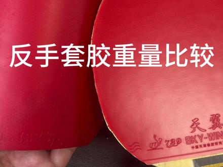 多尼克F1和729天翼sky 胶皮重量比较及更换胶皮过程#乒乓球拍 #乒乓球拍搭配
