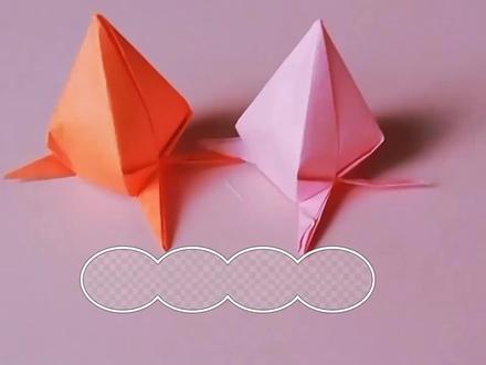 教你几个步骤学会折纸桃子,手工纸折桃子简单易学,手工diy #手工diy #手工制作 #手工折纸 #折纸教程