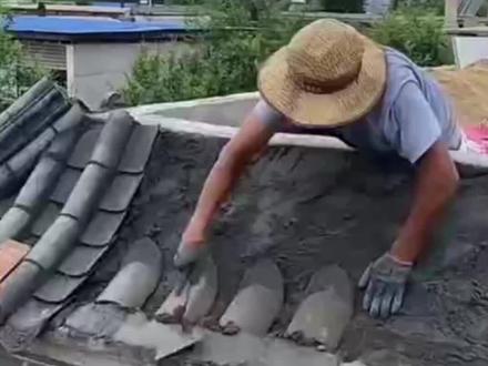 仿古青瓦铺设教程#仿古青瓦#仿古瓦厂家#仿古瓦施工