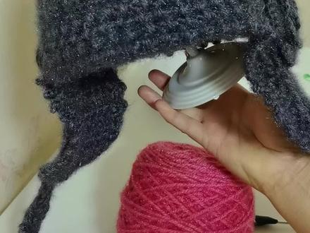 #手工毛线编织 #手工编织零基础教学 #钩针帽子 #手工钩织教程 大花辫子帽教程一