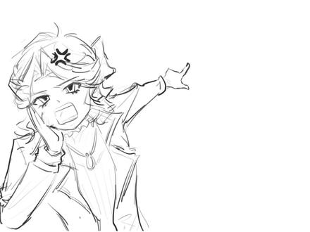 啊啊啊啊笑死我了 #第五人格 #第五人格斗牛士 #猎奇 #procreate绘画