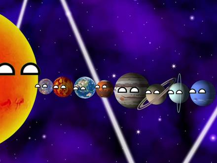 #星球动画 #二次元 #宇宙 #疯狂的鸽子 太阳系热梗串烧