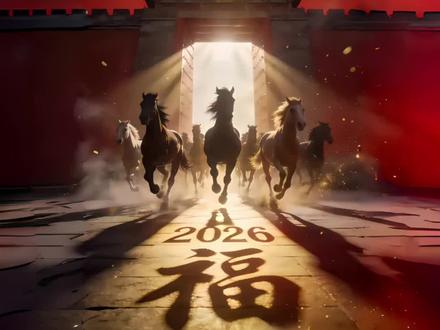 《2026,马踏春风》作者:云笛 朗诵:晓天|#喜迎新年 #元旦快乐 #逐梦前行 #顶峰相见
《2026,马踏春风》落笔赤诚,以新年开篇,揽家国山河,抒时代豪情,字字滚烫,句句铿锵。诗文以晨辉翻卷诗意日历起笔,借丙午马年“马踏春风”的美好意象,勾勒澄澈蓝天、红旗漫卷的盛世光景,铺展祖国幅员辽阔的锦绣山河,从花开雨林到冰封塞北,从穿山高铁到凌云飞机,皆是山河新貌与时代风华。
诗作深耕时代脉搏,将高原天路、海底隧道、沙漠良田、北斗苍穹的发展盛景落笔成章,把新农村的烟火、丝路海路的畅通、十五五新卷的恢弘尽数铺展,以万马奔腾喻中国速度,以奔涌热忱绘时代华章,字里行间满是对祖国的礼赞,对新年的期许,家国情怀与奋进力量交融,豪迈大气又饱含温情。
文字韵律悠扬,气势层层递进,从山河锦绣到时代腾飞,从岁月丰盈到热血奔涌,让赤诚的家国心与滚烫的民族情直抵人心。晓天的朗诵声线沉稳豪迈,兼具温情与力量,节奏张弛有度、抑扬顿挫,轻重缓急间精准拿捏诗文的豪情与诗意,情感饱满真挚,将家国热忱与奋进希冀尽数传递,感染力十足。愿我们皆怀赤诚,步履铿锵,逐梦前行,顶峰相见!