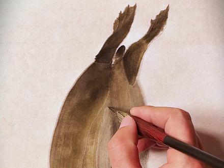 挑战用传统水墨画煤气罐升天。 #水墨写意 #想画就画随心所欲 #灵魂画师 #国画也抖音 #百young非遗计划 水墨海豹胖爆了