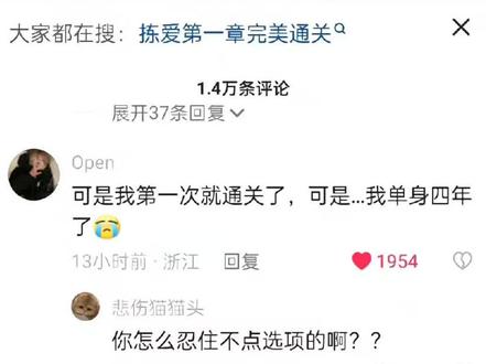 游戏有上帝视角。有攻略,有回应,有进度条,她有吗