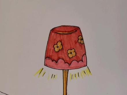 简笔画台灯,在家教宝宝学画画,很简单,你学会了吗?#幼儿画 #࿆࿆一起学画画 #想画就画 #零基础学画画 #儿童简笔画 #简笔画