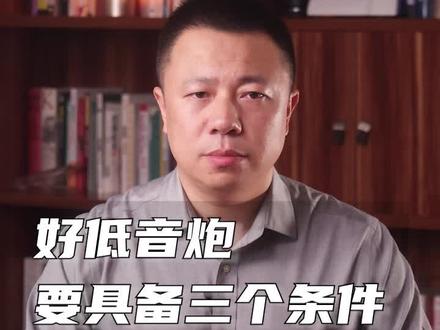 好低音炮,应该具备 "下潜深,速度快,音量够” 这三个条件。#低音炮 #音响