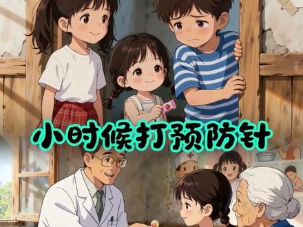 打完疫苗就有糖果和西瓜吃,可当年一起吃糖果和西瓜的人,现在在哪呢…#治愈动画 #童年动画 #回到小时候 #怀旧动画