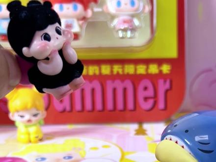 什么东西甜甜的,吃到嘴里会跳?#盲盒 #萌粒 #潮玩 #拆盒