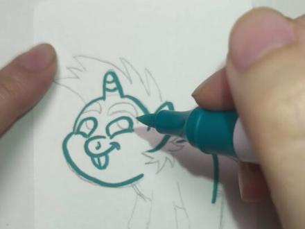 如何画男神斯尼普✂️ #小马宝莉 #斯尼普 #绘画 #真实生活分享官 #真实生活分享计划