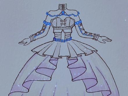 公主裙#简笔画 #手绘 (愿世间美好于你环环相扣)#菲梦少女 #热门 @抖音小助手