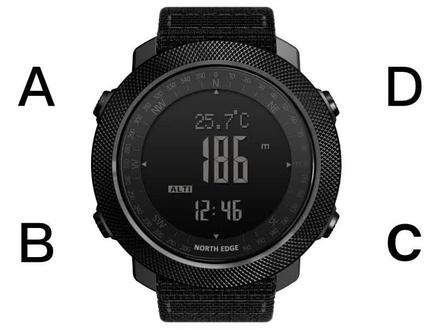 一款才200出头的户外手表,功能却很强大全面,颜值也时尚大气#智能穿戴 #高性价比电子表推荐 #智能手表 #户外运动 #NORTHEDGE智能手表