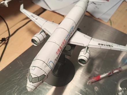 #纸模制作教程 #C919纸模制作