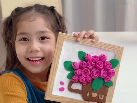 带娃做一束永不凋谢的玫瑰,致敬每一位了不起的女神✨ #女神节#亲子手工#女神节手工 #三八妇女节 #创意手工 @抖音创作小助手 @抖音小助手 @DOU+小助手