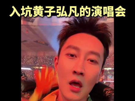 黄子弘凡的鸟巢演唱会简直夯爆了!#黄子弘凡 #演唱会 #造型 #探班 #陈采尼