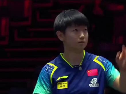 孙颖莎新加坡大满贯夺冠很难#体育精神#国乒#世界冠军#孙颖莎