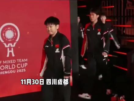 2025成都混团世界杯小组赛首轮
国乒8-1战胜中国香港
取得开门红