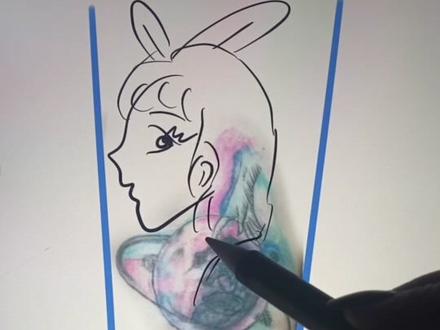 谁说有意义跟丑只能二选一呢?#亲子#纹身设计 #兔子 #遮盖#tattoo