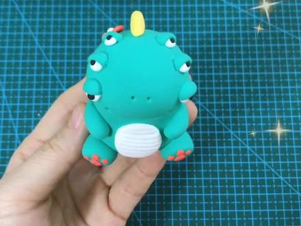 超轻粘土教程-小怪兽