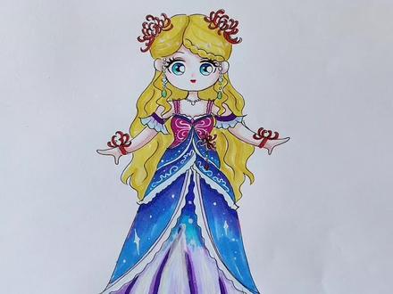 画叶罗丽灵公主黑化的样子。#叶罗丽灵公主黑化简笔画 #叶罗丽简笔画 #叶罗丽精灵梦第十季 #手绘教程