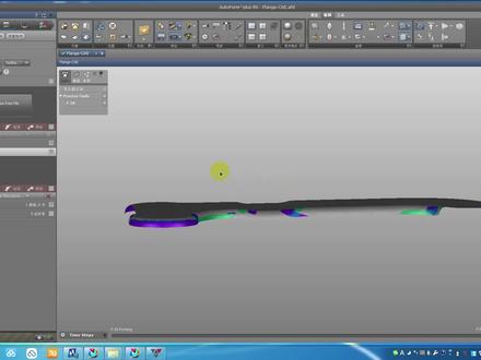 P8 第八节 AutoForm软件快速入门--零件翻边并且压料板参与成型的设置方法讲解#CAE分析 #AutoForm #冲压模具 #模具设计