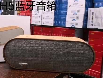 乐果新款蓝牙音箱H5,双喇叭,触摸按键