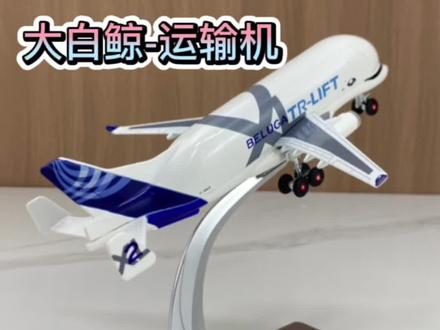 呆萌的大白鲸运输机#飞机模型 #大白鲸