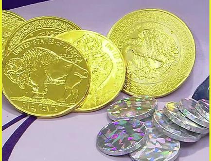 一分钟带你了解金币巧克力制作的全过程#巧克力 #工厂实拍视频 #制作过程 #解压 #只做高品质