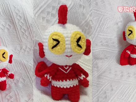 奥特曼详细钩织教程(4)
手、耳、眼、角的缝合#钩针编织 #钩针教程 #奥特曼 #奥特曼钩织 #手工编织