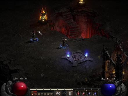 暗黑破坏神2-浴火重生开荒流程-第4幕-墨菲斯托的灵魂之石