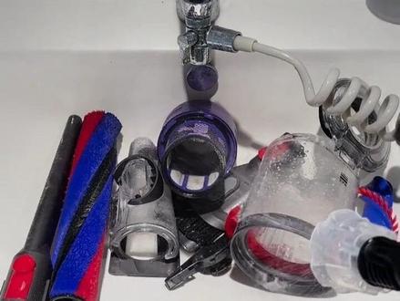 沉浸式戴森吸尘器清洁#吸尘器