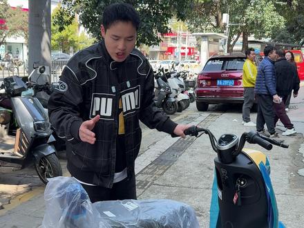 1999拿下72v20安续航70km的菲萌! #电瓶车 #台铃电动车
