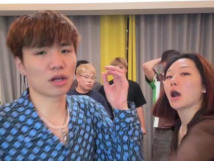 其实这一期拍了两次,因为第一次差点打起来了。 #阿哲和倩怡