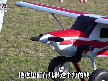 航模赛斯纳能侧飞,蓝箭大脚越野像真机测评(1) #遥控飞机 #航模测评 #固定翼 #像真机