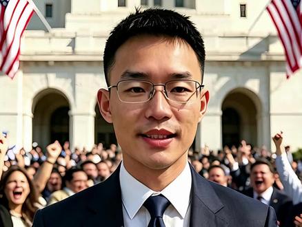 你不让我摆摊卖酱香饼,那我就去竞选你的洛杉矶市长#小唐酱香饼 #洛杉矶 #万万没想到