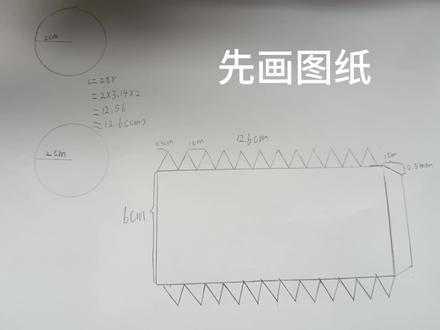 六年级下册数学圆柱体教学#手绘 #画图 #手工