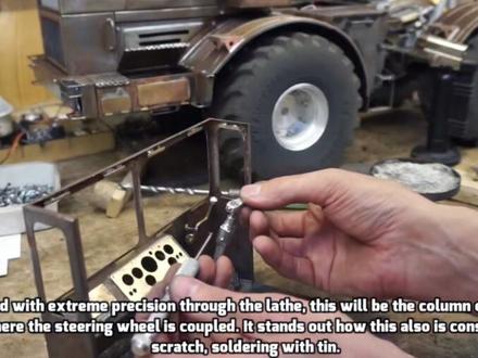 手工打造全金属微型遥控农业拖拉机
#手工 #金属加工 #遥控车 #拖拉机 #微型