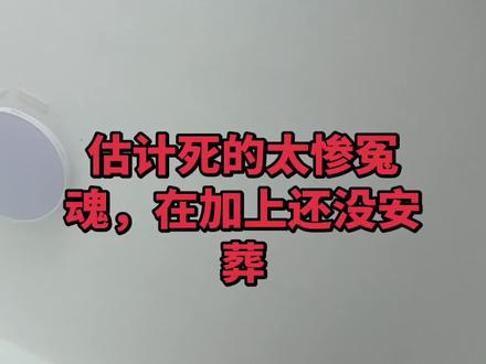 小圆头,没入土为安。 魂魄就没法超脱了
