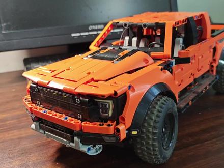 炒个冷饭,乐高福特猛禽改rc动力